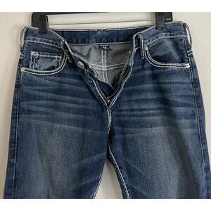 True Religion Women's Audrey Mid Rise Slim Boyfriend 100% Cotton Jeans sz 28 USA